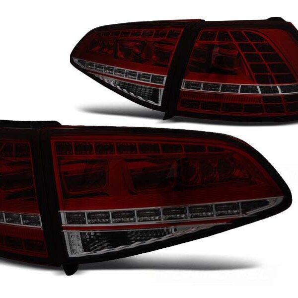 Комплект тунинг LED стопове за Volkswagen GOLF 7 2013- хечбек, версия без фабрични led стопове , ляв и десен
