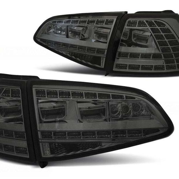 Комплект тунинг LED стопове за Volkswagen GOLF 7 2013- хечбек, версия без фабрични led стопове , ляв и десен