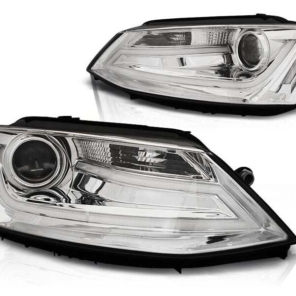 Комплект тунинг фарове за VW JETTA VI след 01.2011 година, ляв и десен