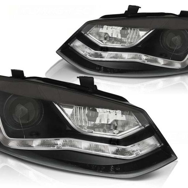 Комплект тунинг фарове за VW POLO 6R 2009-03.2014 , ляв и десен
