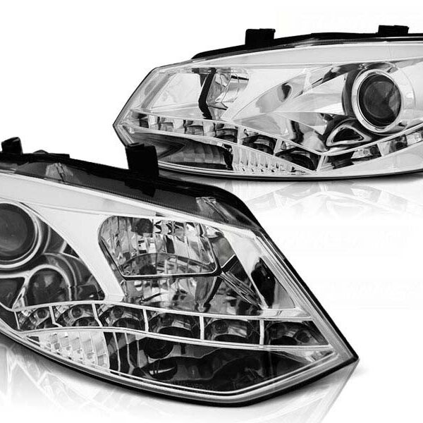 Комплект тунинг фарове за VW POLO 6R 2009-03.2014 , ляв и десен