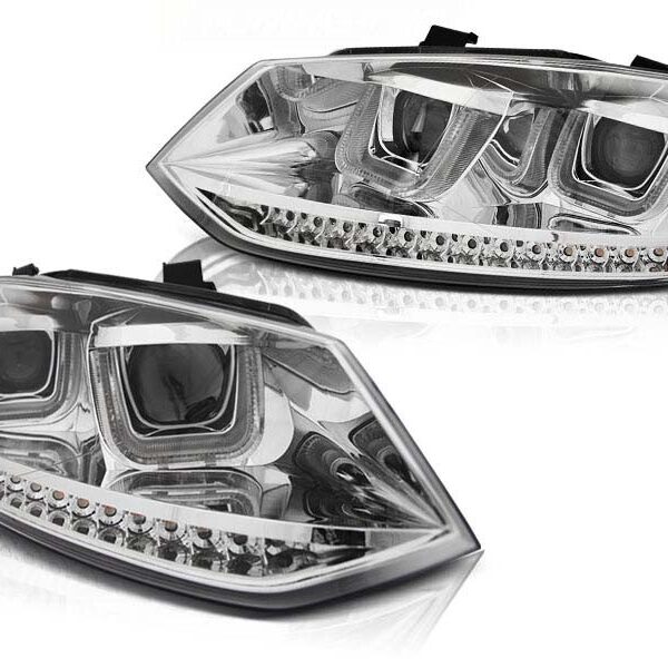Комплект тунинг фарове за VW POLO 6R 2009-03.2014 , ляв и десен