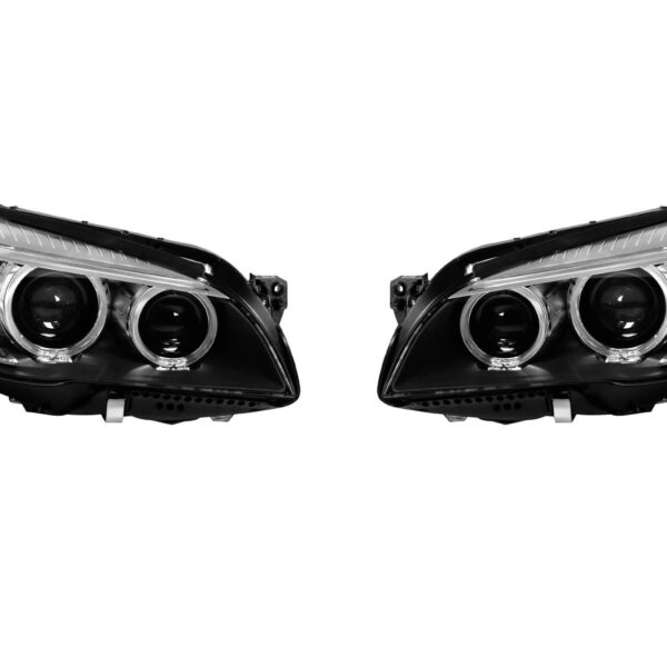 Комплект ксенонови фарове тип LCI за BMW серия 7 F01, F02 2009-2012 за модела с фабрични ксенонови фарове, ляв и десен